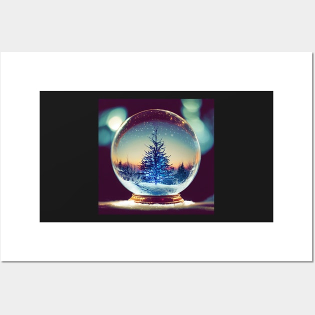 Forest Dreamscape Snowglobe II Wall Art by RoseAesthetic